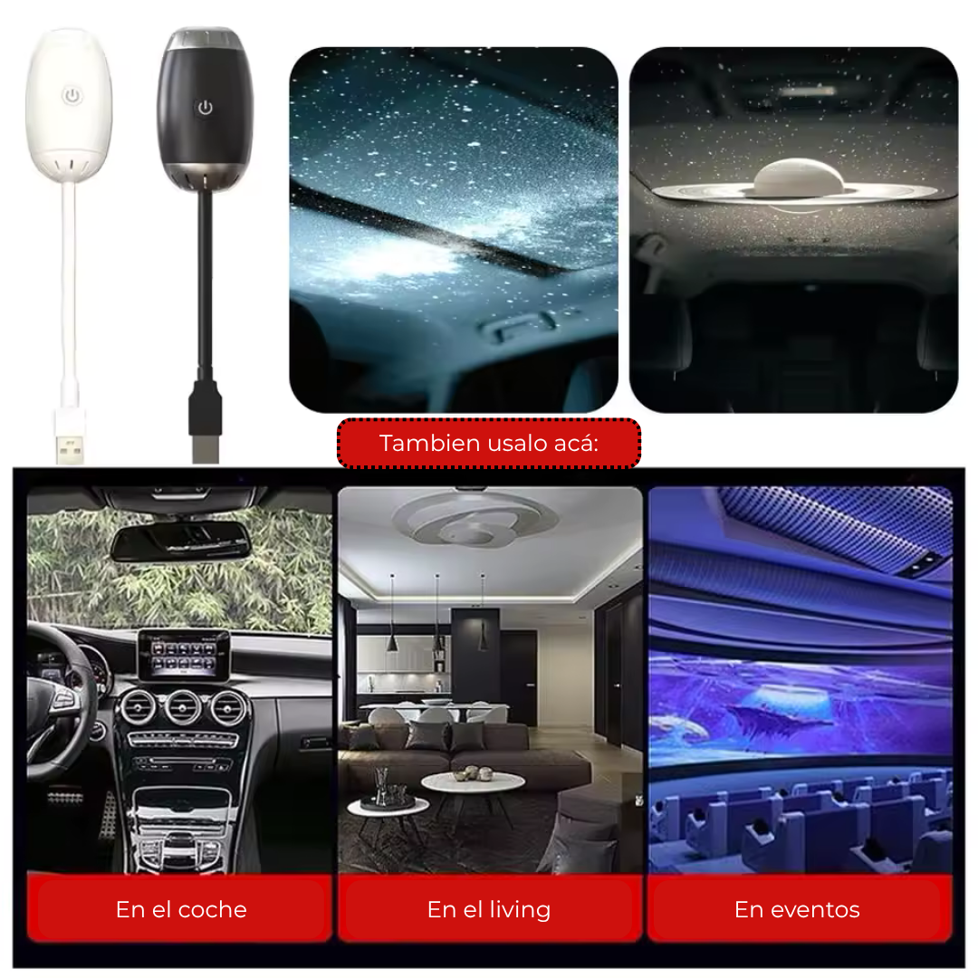 Proyector de atmósfera USB