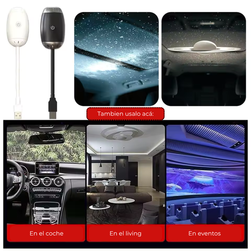 Proyector de atmósfera USB
